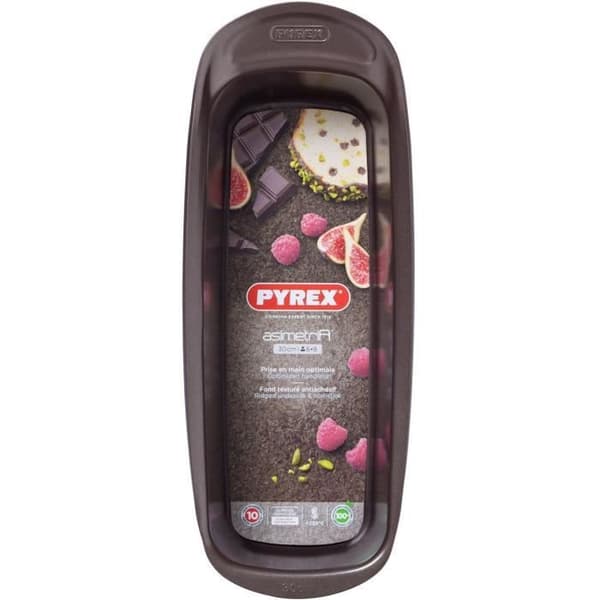 Kakform - PYREX - 1452011 - Kolstål - Non-stick - 30 x 11 cm