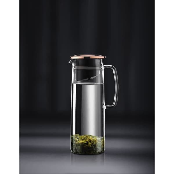 Glaskanna - BODUM - Biasca - Kopparlock med filter - 1,2 L - Transparent