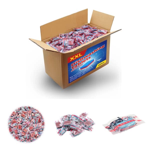 The Living Store 12-i-1 opvasketabletter 500 stk. 9 kg -  Opvaskemaskinerens