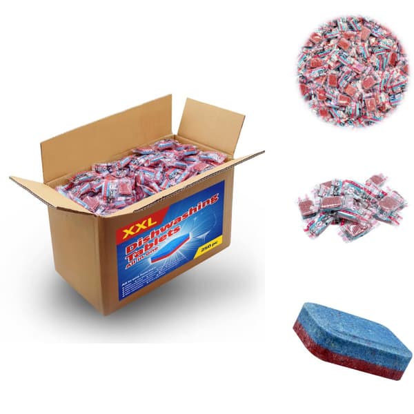 Rengöringsmedel för diskmaskiner - Living Diskmaskinstabletter 12-i-1 250 st 4,5 kg