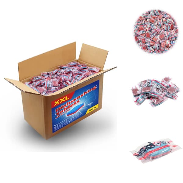 Rengöringsmedel för diskmaskiner - Living Diskmaskinstabletter 12-i-1 500 st 9 kg