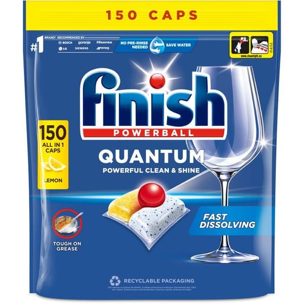 FINISH Quantum All in 1 Citron Glitter 150 ks