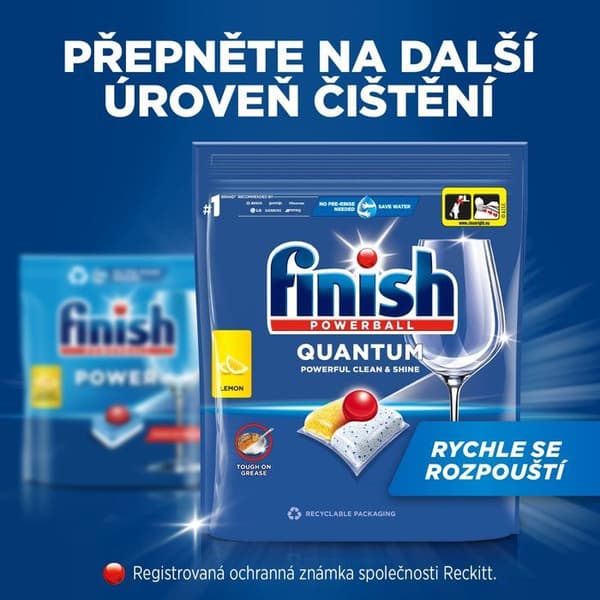 FINISH Quantum All in 1 Citron Sparkle 180 ks
