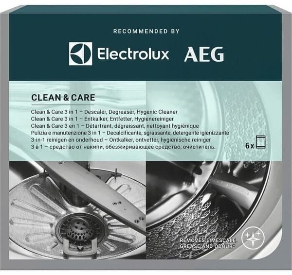 ELECTROLUX pesukoneen ja astianpesukoneen esivalmistelu M2GCP601