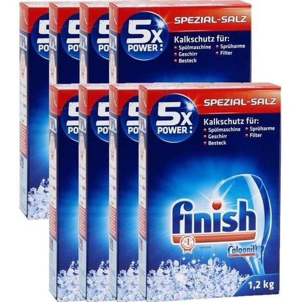 Finish Regenerating Diskmaskinsalt - 8x1,2kg