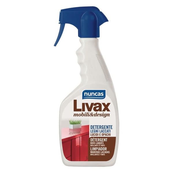 LIVAX MOBILI &amp; DESIGN DETERGENT LEGNY LACCADE 500 ML NUNCAS RENGÖRING HEMMA MÖBLER DETERGENTER