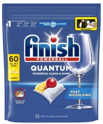 FINISH QUANTUM ALL IN ONE astianpesukonekapselit SITRUUNA 60 kaps.