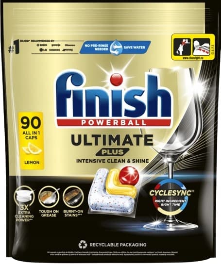 FINISH ULTIMATE PLUS ALL IN ONE astianpesukonekapselit SITRUUNA 90 kaps.