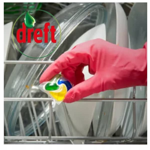 DREFT PLATINUM Astianpesukonekapselit Sitruuna 75 kpl