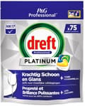 Pikkukuva 1 / 9: DREFT PLATINUM Astianpesukonekapselit Sitruuna 75 kpl