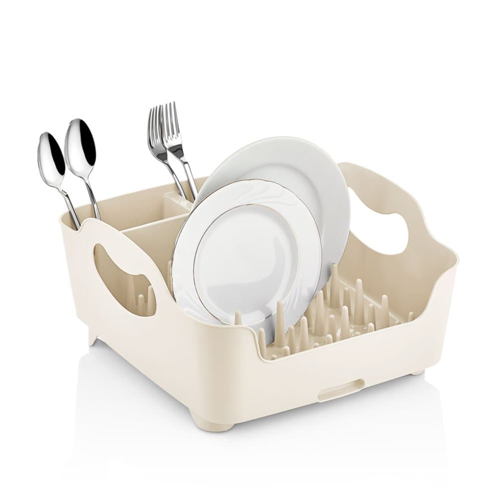 Herzberg Dish Drainer Ivory