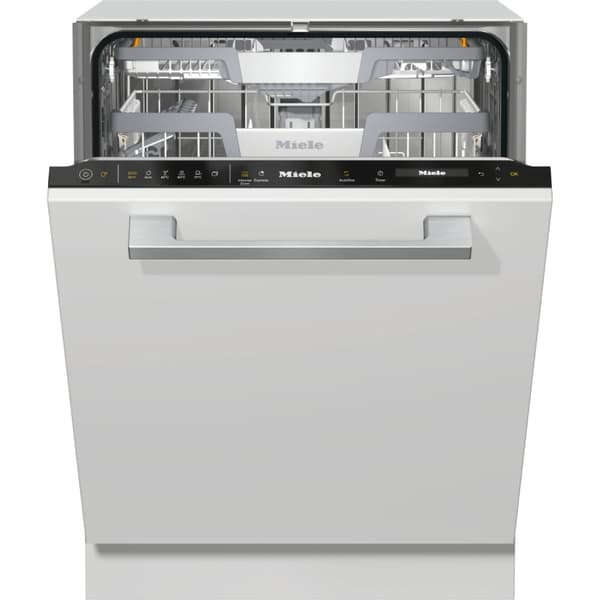 Sisäänrakennettu astianpesukone MIELE G 7460 SCVi AutoDos, 14 sarjaa, 10 ohjelmaa, 60 cm, luokka A, musta ohjauspaneeli