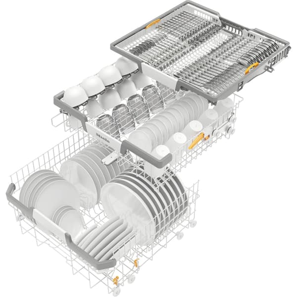 Oberoende diskmaskin MIELE G 7110 SC AutoDos, 14 uppsättningar, 8 program, 60 cm, klass B, vit