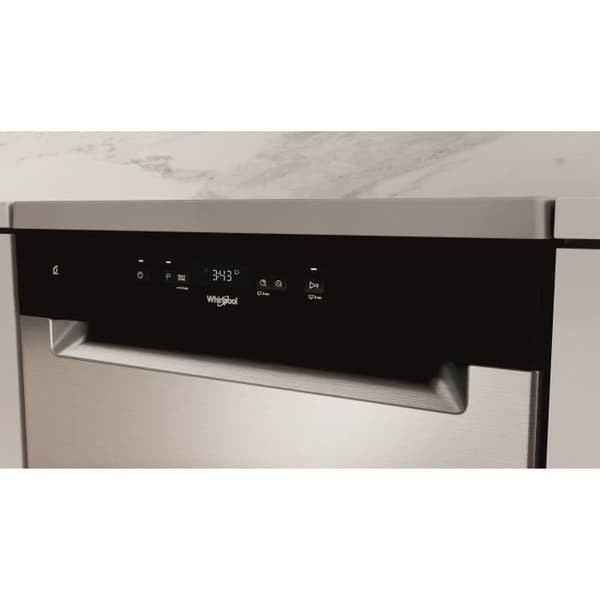 Diskmaskin - WHIRLPOOL - WFC3C34X - Fristående - Induktionsmotor - Vattenförbrukning per cykel: 9,5 L