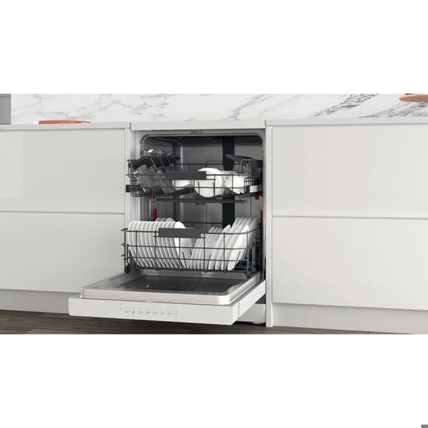 WHIRLPOOL WFC3C42P diskmaskin - 14 Platser - 8 program - 42dB - Klass C - Vit