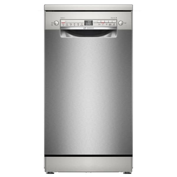 BOSCH SPS2HKI58E fristående diskmaskin - 10 kuvert - Induktionsmotor - L45cm - 46dB - Rostfritt stål grå