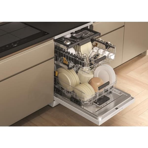 Diskmaskin 60 cm WHIRLPOOL W7FHP33 15 lock 60,0cm 43db Vit