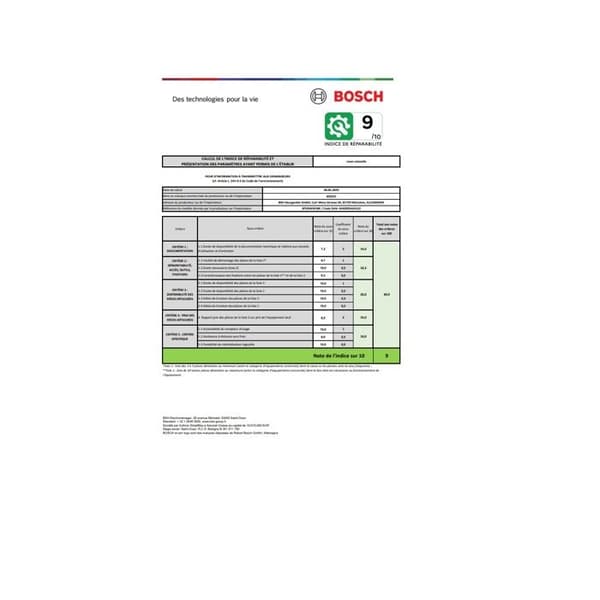 Bosch Diskmaskin 60cm 10 kuvert 46db vit - SPS2HKW58E