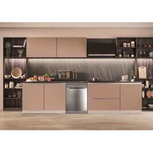 Diskmaskin 60 cm HOTPOINT ARISTON H2FHL626X 14 kuvert 60,0cm 46db Rostfritt stål