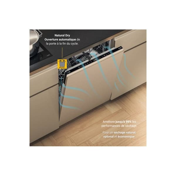 Whirlpool W7IHF60TU Diskmaskin MAXISPACE INBYGGD 60 CM