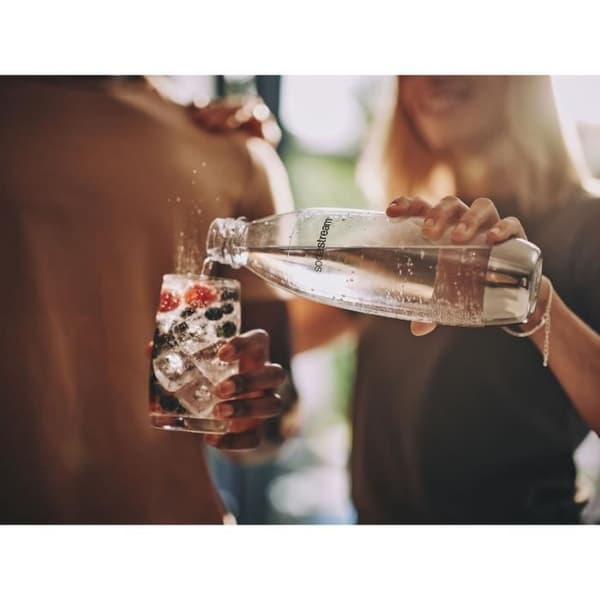 1L Diskmaskinsflaska Fuse Metal - SODASTREAM