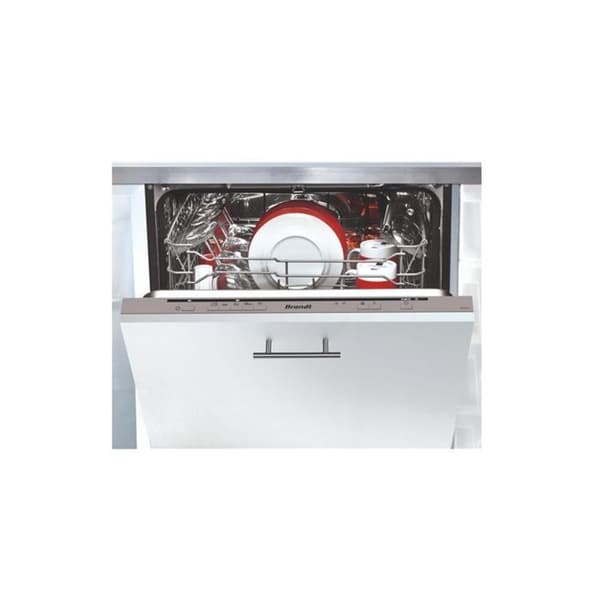 Integrerbar diskmaskin - BRANDT - VH3772J - 5 program - 47 dB - Halv laddning