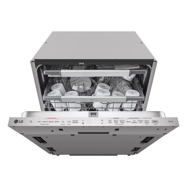 LG DB475TXS QuadWash inbyggd diskmaskin - Snabbdisk - Induktionsmotor - 44 dB