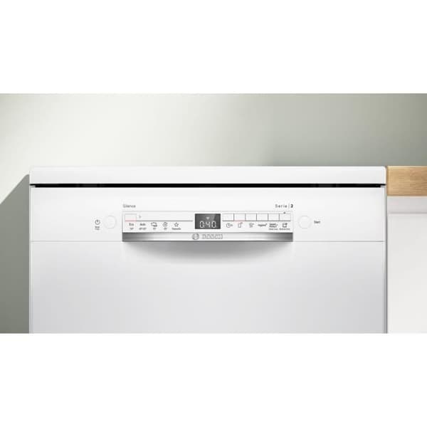 Diskmaskin 60 cm BOSCH SMS2HTW03F 13 kuvert 60,0cm 46db Vit