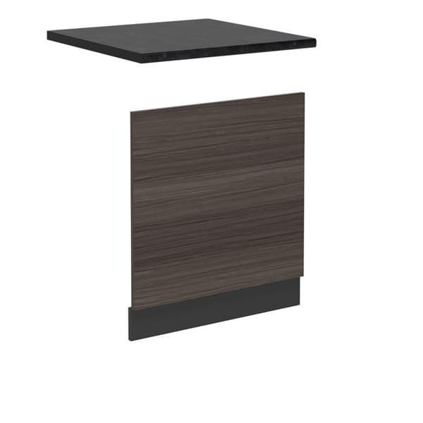 R-Line diskbänksfront, 60 cm, PT Antracit, Ädelgrå, Antracit, Vicco