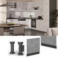 Miniatyrbild 4 av 4: R-Line Diskfront, 60 cm, PT Marmor, Betong, Antracit, Vicco