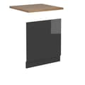 Miniatyrbild 1 av 4: Façade till diskmaskin R-Line, 60 cm, PT Ek, Antracit Högglans, Antracit, Vicco