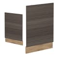 Miniatyrbild 2 av 4: Diskret för diskmaskin R-Line, 45cm utan PT, Ädelgrå, Guldekade ek, Vicco