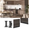 Miniatyrbild 4 av 4: Diskydd för diskmaskin R-Line, 60 cm utan PT, Ädelgrå, Antracit, Vicco
