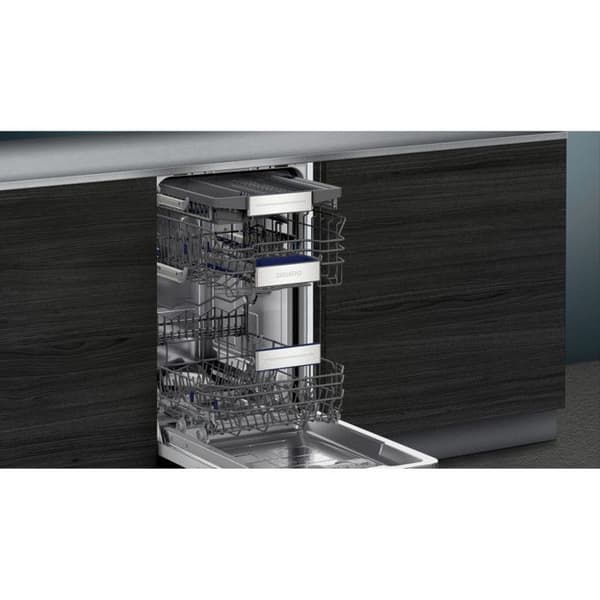 Fristående diskmaskin Siemens SR53HS52MF, inbyggd diskmaskin med panel, 45 cm, borstat stål