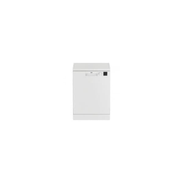 Diskmaskin - Beko - DVN05320W - 5 program - Fristående - Rostfri tank - Vit
