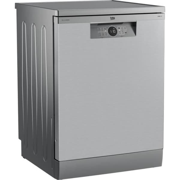 Läxmaskin fristående BEKO BDFN26640XC - 16 kuvert - Induktion - L60cm - 44dB - besticklåda - Inox