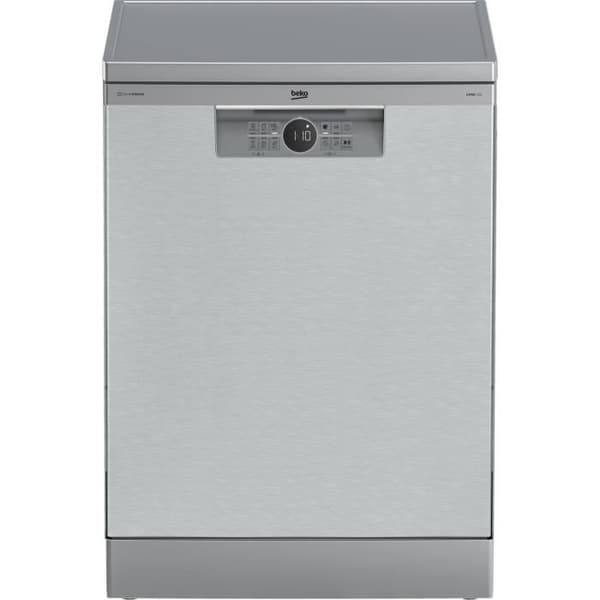 Läxmaskin fristående BEKO BDFN26640XC - 16 kuvert - Induktion - L60cm - 44dB - besticklåda - Inox