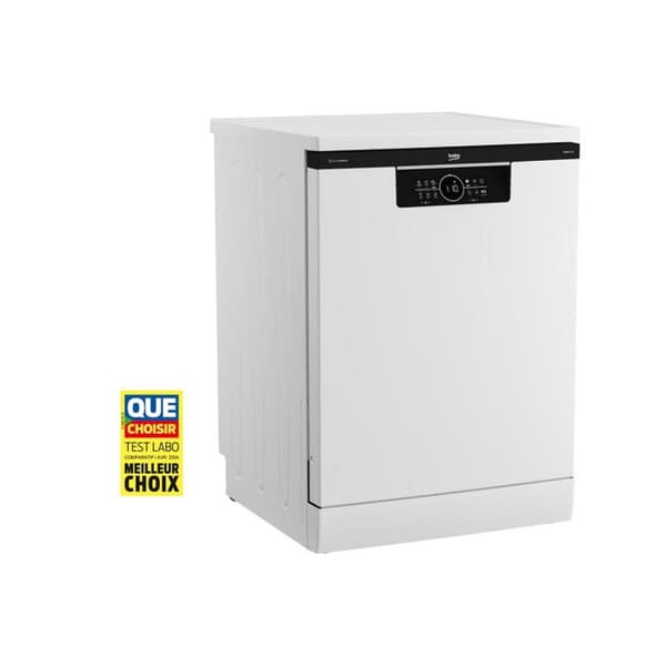 Diskmaskin - Beko - BDFN26440WC - 14 kuvert - 6 program - Fördröjd start