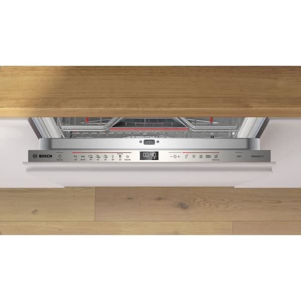 Helt integrerad diskmaskin BOSCH SMH6ECX12E SER6 - 14 kuvert - 42 dB - skjutdörr - besticklåda