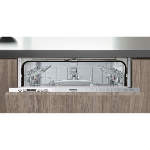 Inbyggd diskmaskin HOTPOINT HI5030W - 14 kuvert - Induktion - 43dB