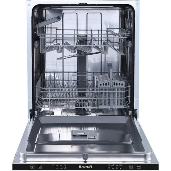 Inbyggd diskmaskin BRANDT LVE334J - 13 kuvert - 44 dB