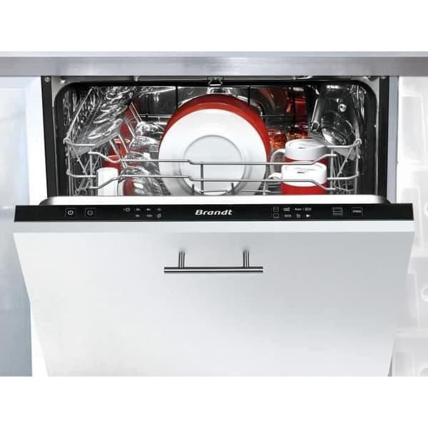 Inbyggd diskmaskin BRANDT LVE334J - 13 kuvert - 44 dB