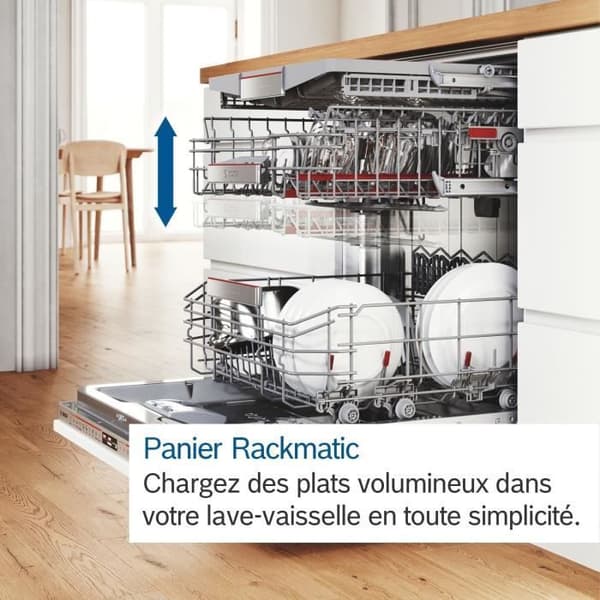 Bosch Diskmaskin 60cm 14 kuvert 46db helt integrerbar - SMV4HVX00E