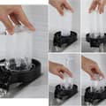 Miniatyrbillede 5 af 6: OBOSOE Højtryksglasrenser til vask og bardisk – automatisk skylledyse til kaffe- og tekrus