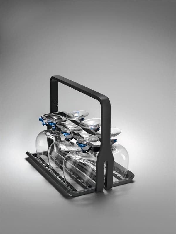 Electrolux 9029795540 opvaskemaskine del/tilbehør Sort vinglasholder