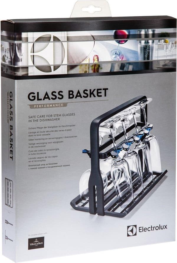Electrolux 9029795540 opvaskemaskine del/tilbehør Sort vinglasholder