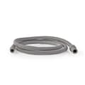 Miniatyrbilde 1 av 3: Outlet Hose | 8 mm | 10 mm | 1.50 m | Bruksområde: Condense Dryer | Gummi / Plast | Grå