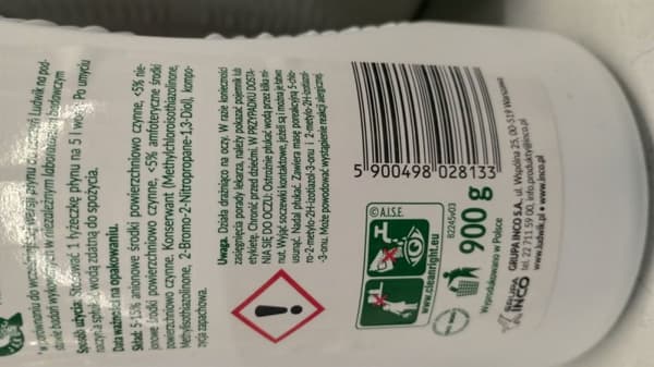 Ludwik opvaskemiddel mint 900 g
