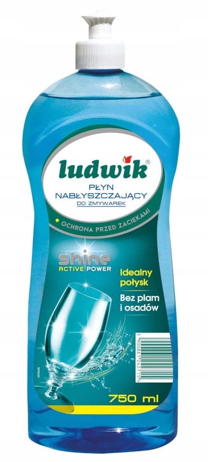 Ludwik opvaskemaskine skyllemiddel 750 ml citron