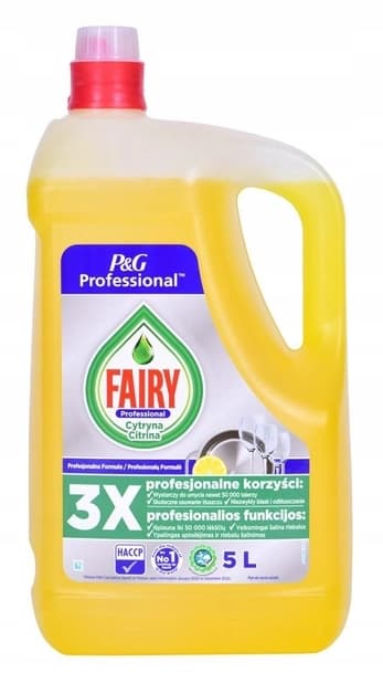 Fairy Lemon -astianpesuaine 5 l